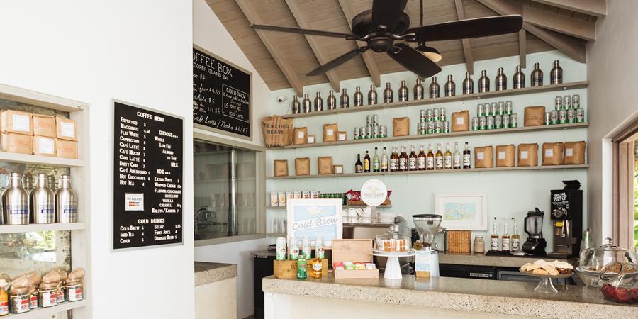 coffee shop, Cooper Island Beach Club, BVI